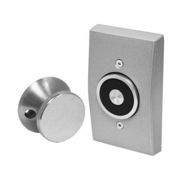 Seco-Larm Magnetic Door Holder, FluSLM-SH-mount, UL listed, adjustable armature plate, fail-safe op SLM-DH-171SQ - main